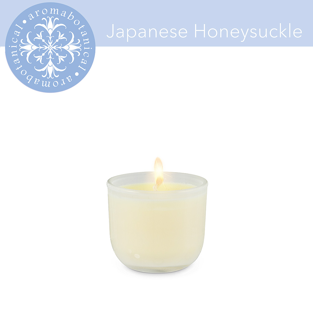 Picture of Abbott Collection AB-16-AB-MINI-JH 2 in. Mini Japanese Honeysuckle Candle&#44; White