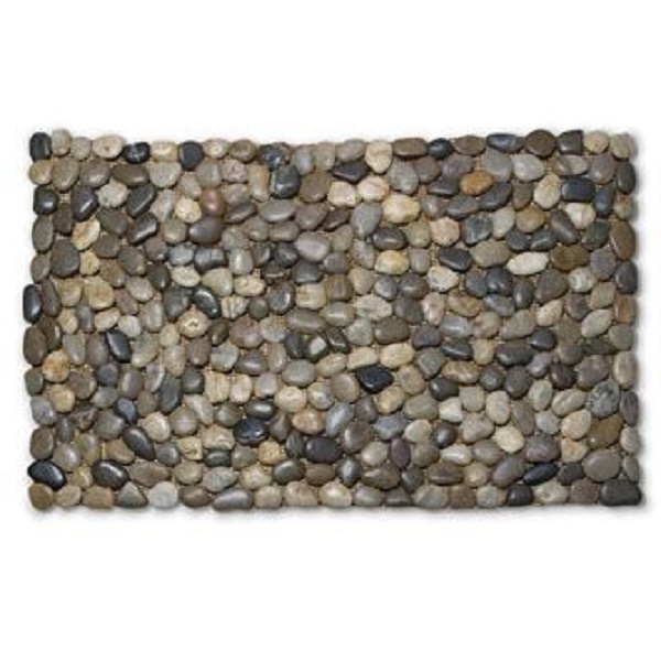 Picture of Abbott Collection AB-27-PEBBLE-MIX-LG 18 x 30 in. Rock Mat with Stones&#44; Mixed - Large