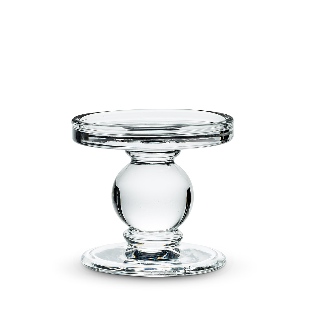 Picture of Abbott Collection AB-27-JILL 2.5 in. Glass Reversible Candleholder, Clear - Small