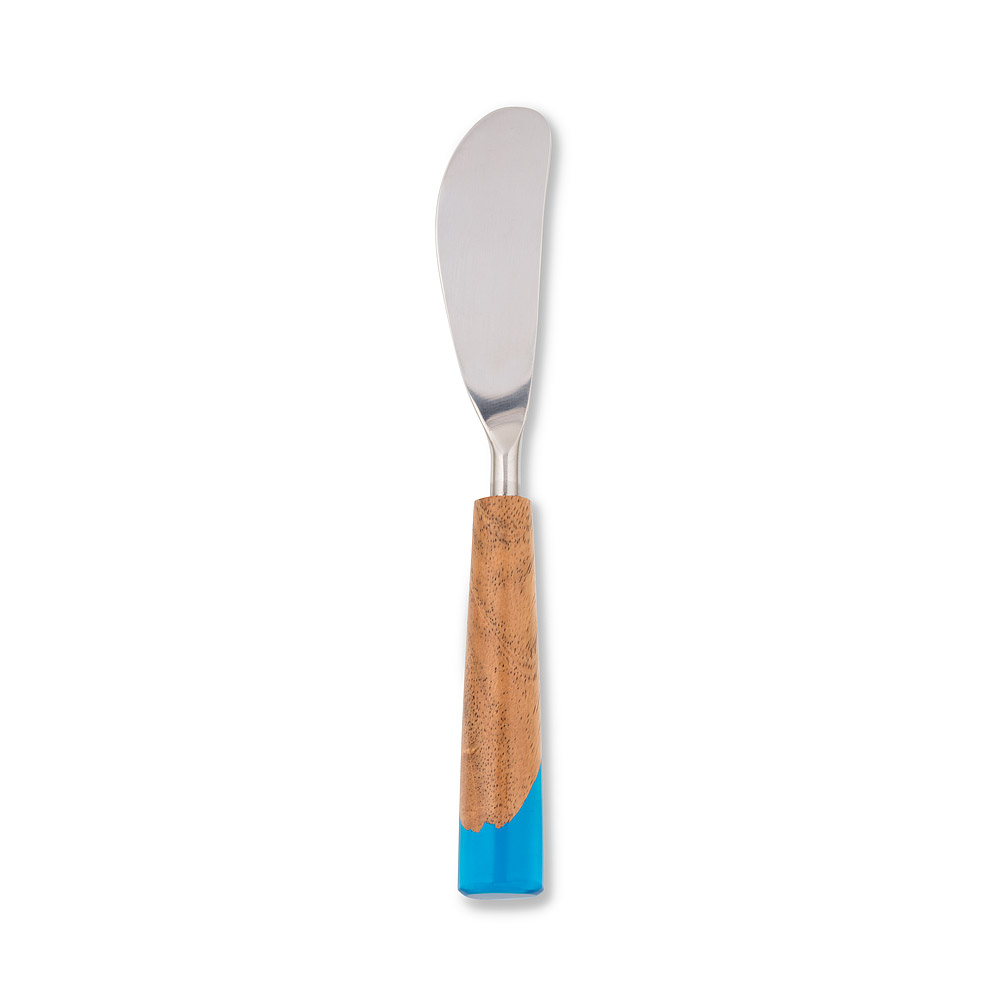 Picture of Abbott Collection AB-36-RIVIERE-PATE 6.5 in. Pate Spreader with River Look Handle&#44; Blue