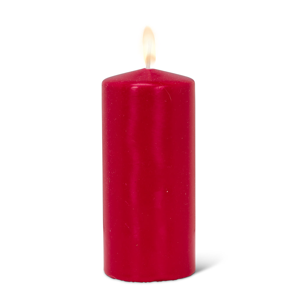 Picture of Abbott Collection AB-82-PURE-13060-28 2.5 x 5 in. Slim Eco Candle, Red - Large