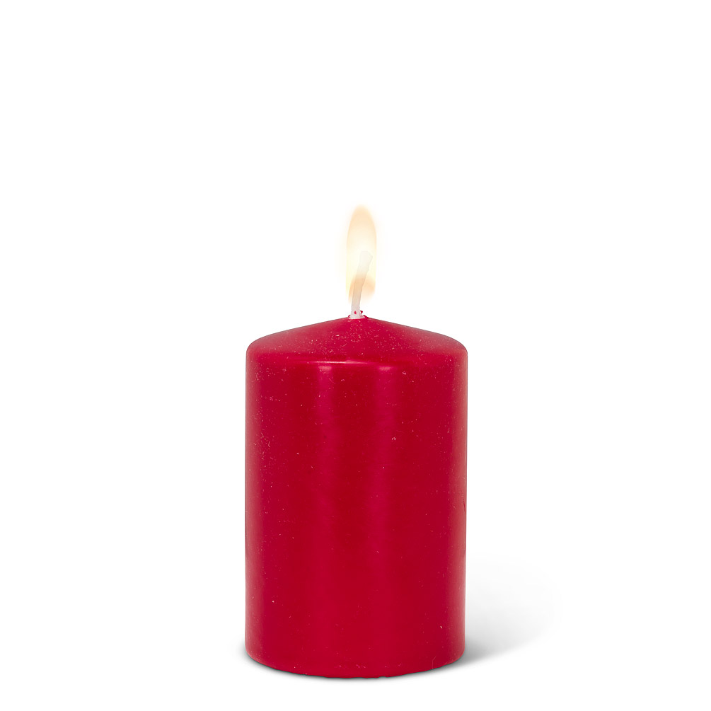 Picture of Abbott Collection AB-82-PURE-9060-28 2.5 x 3.5 in. Slim Eco Candle, Red - Small