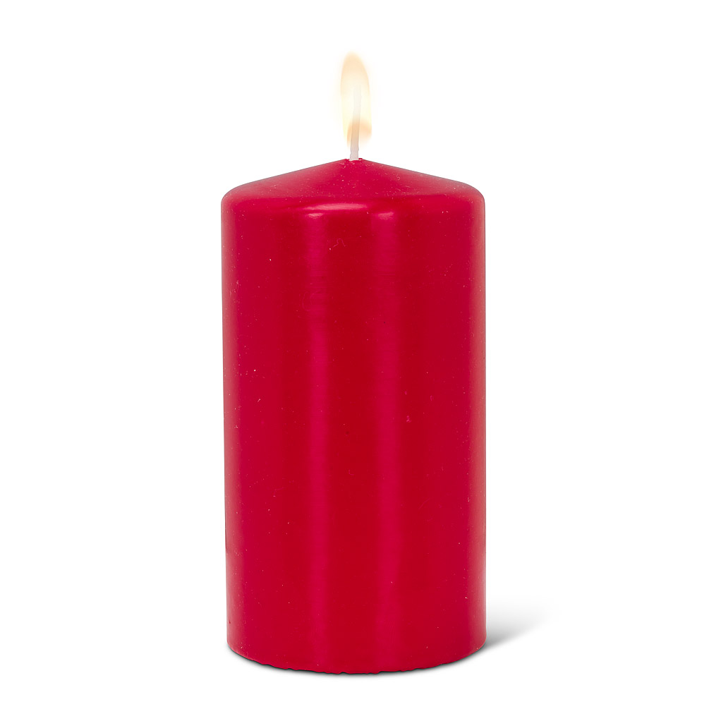Picture of Abbott Collection AB-82-PURE-13070-28 2.75 x 5 in. Classic Eco Candle, Red - Large