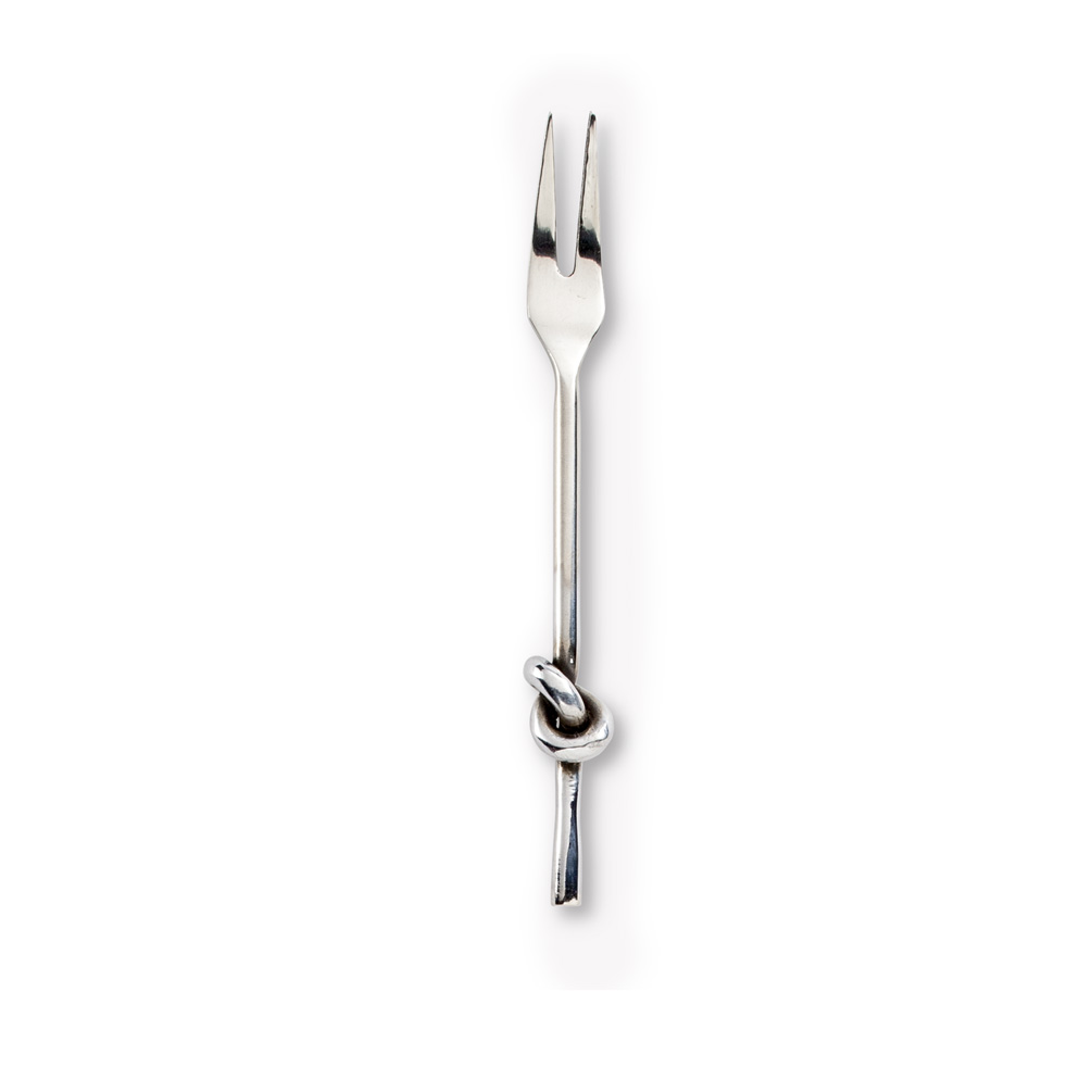 Picture of Abbott Collection AB-36-KNOT-FORK 5.5 in. Cocktail Fork with Knot Handle