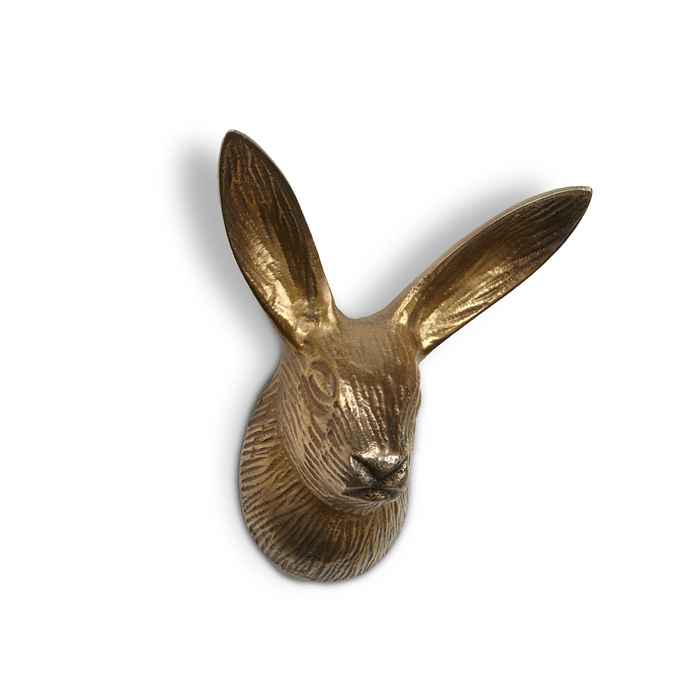 Picture of Abbott Collection AB-92-NICHOLAS 4.5 in. Bunny Wall Wall Hook with Long Ears, Antique Brass