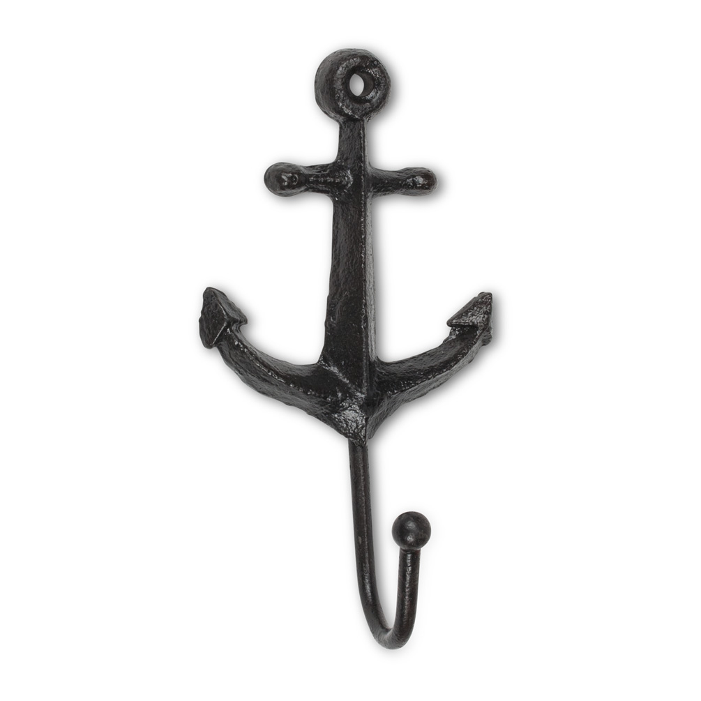 Picture of Abbott Collection AB-27-IRONAGE-209 5 in. Simple Anchor Wall Hook&#44; Black