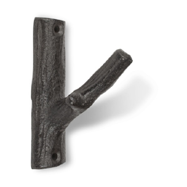 Picture of Abbott Collection AB-27-IRONAGE-211 3.5 in. Single Branch Wall Hook&#44; Dark Brown