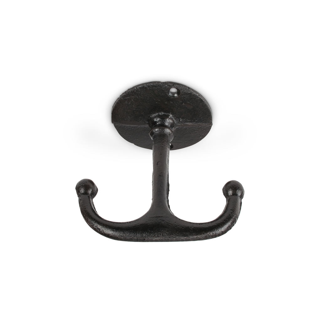 Picture of Abbott Collection AB-27-IRONAGE-223 4 in. Ceiling Double Wall Hook&#44; Black