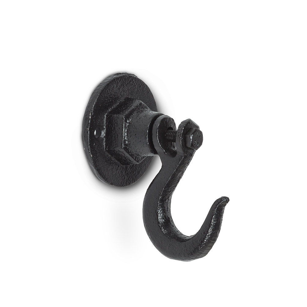 Picture of Abbott Collection AB-27-IRONAGE-488 3 in. Classic Wall Hook&#44; Black