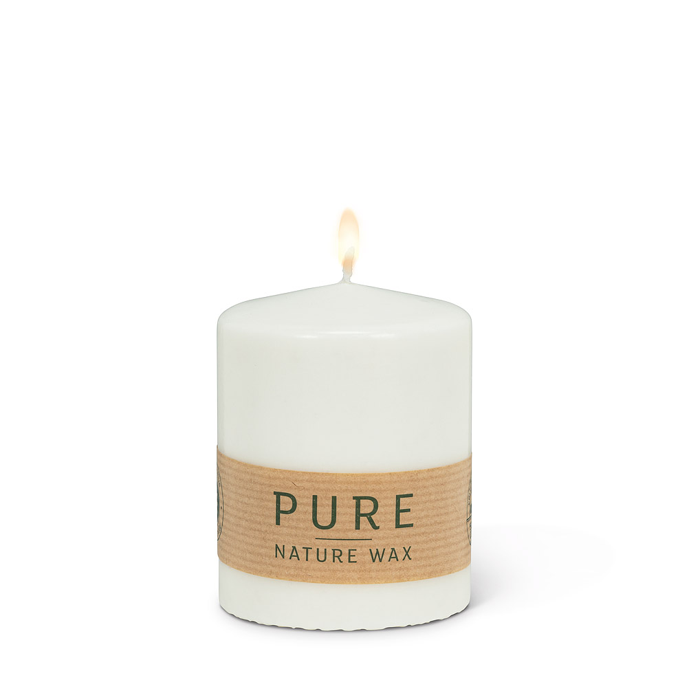 Picture of Abbott Collection AB-82-PURE-9070 2.75 x 3.5 in. Classic Eco Candle, White - Small