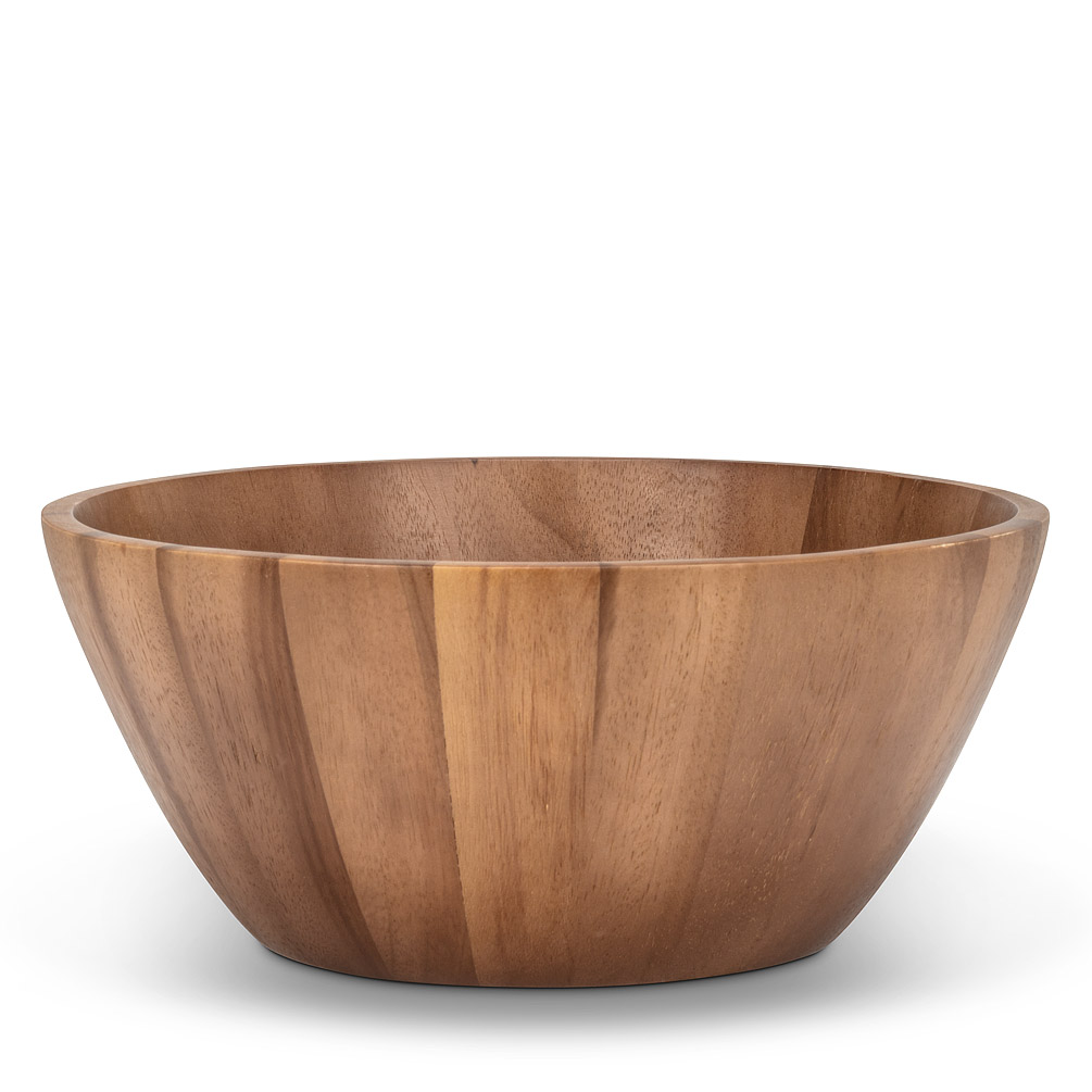 Picture of Abbott Collection AB-75-WOODWORK-23 15.75 in. Acacia Wood Deep Bowl, Extra Large