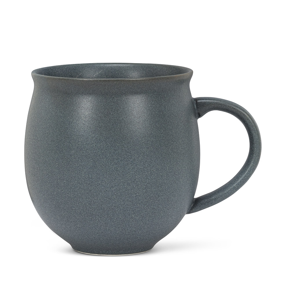Picture of Abbott Collection AB-27-NEO-CHAR 3.5 in. Porcelain Belly Mug, Matte Charcoal