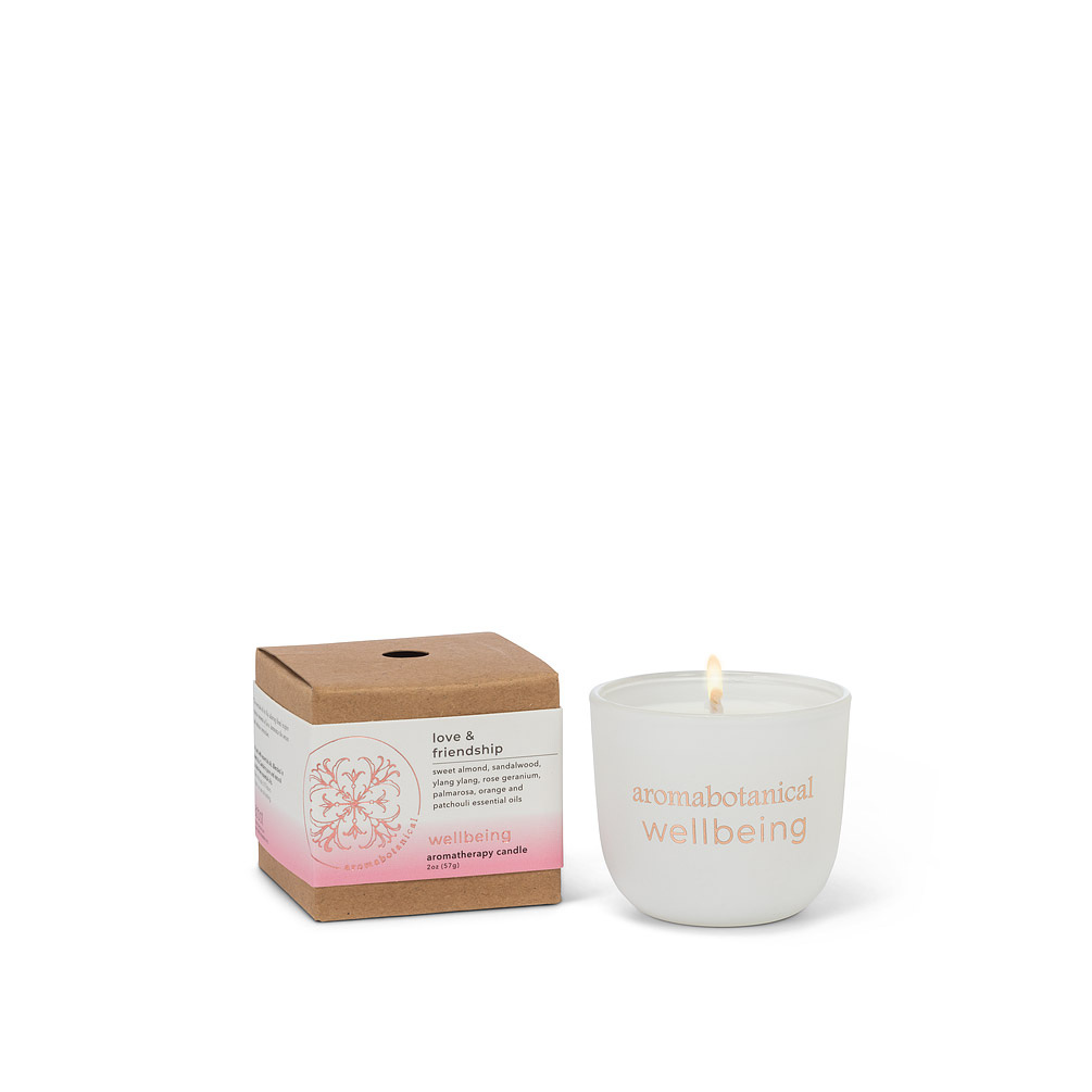 Picture of Abbott Collection AB-16-WB-MINI-LF 2 in. Mini Love Candle&#44; White