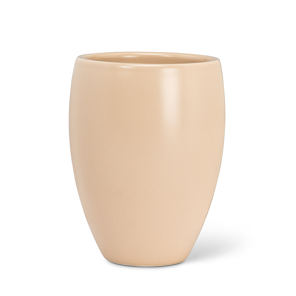 Picture of Abbott Collection AB-27-MOJO-TAN 4.5 in. Porcelain Handleless Mug, Matte Tan
