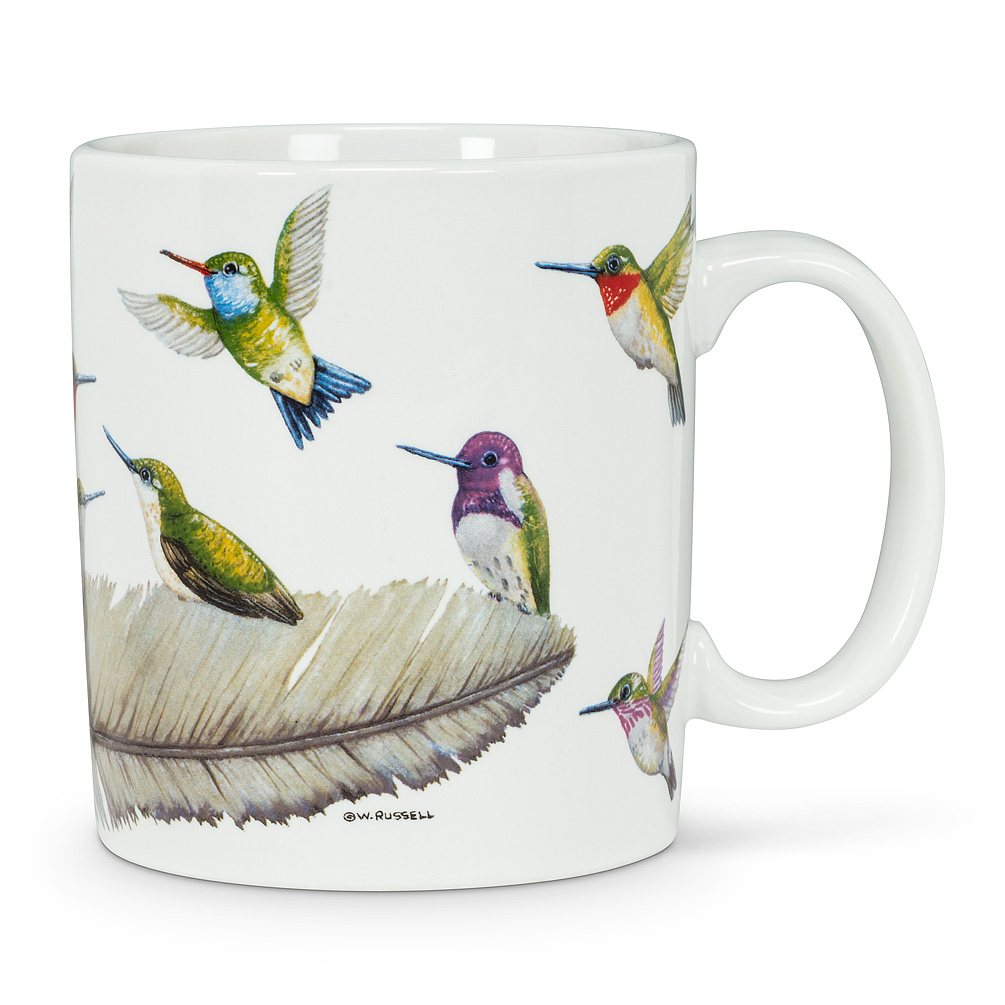 Picture of Abbott Collection AB-27-MUG-WR-02 4.25 in. Birds of a Feather Jumbo Mug, Multi