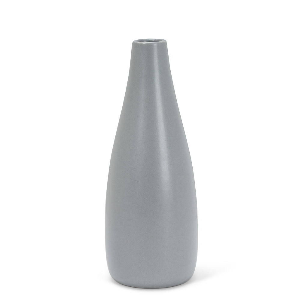 Picture of Abbott Collection AB-27-CASHMERE-964 8 in. Ceramic Plant Vase&#44; Matte Grey - Large