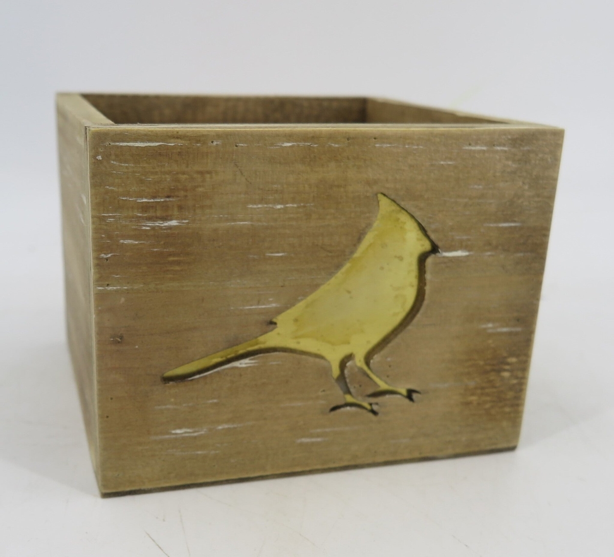 Picture of Mr. MJs Trading AI-3501-986 Brown with Gold Bird Imprint Crate