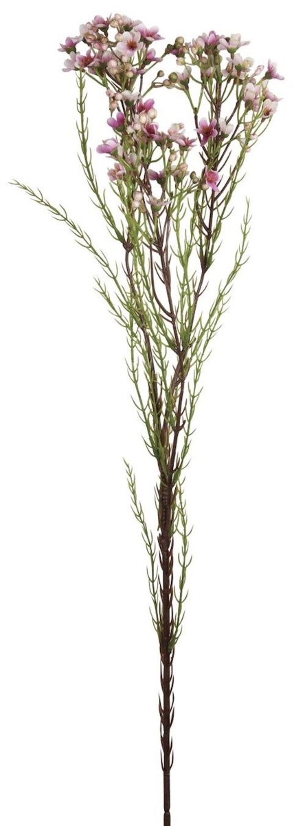 Pink Wax Flower Stem Artificial Flower