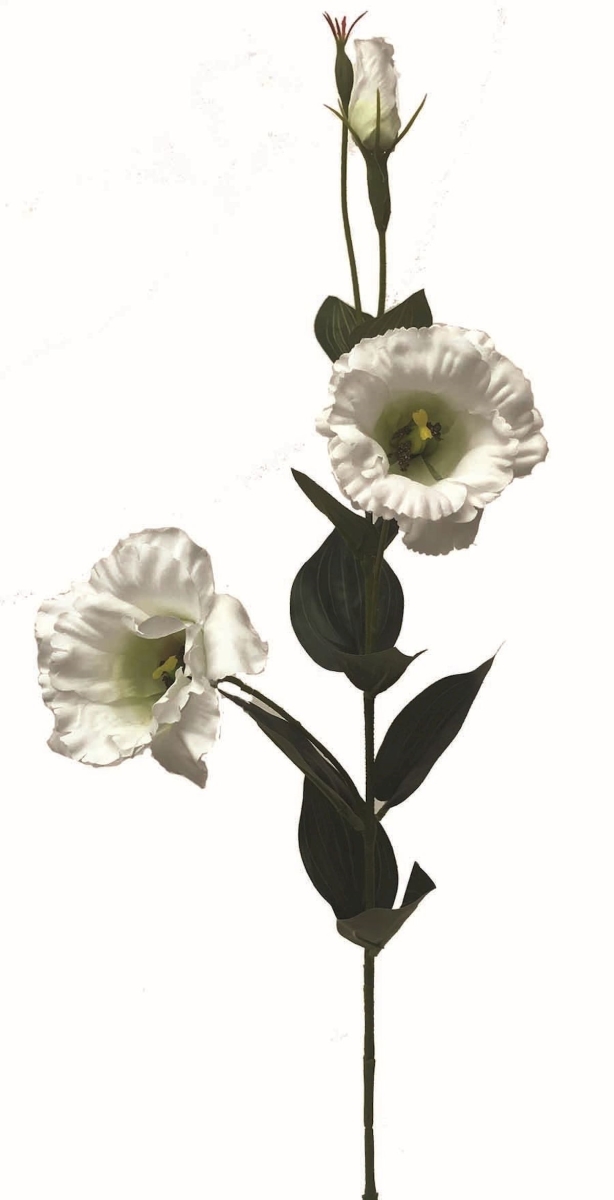 White Lisianthus Garden Stem Artificial Flower