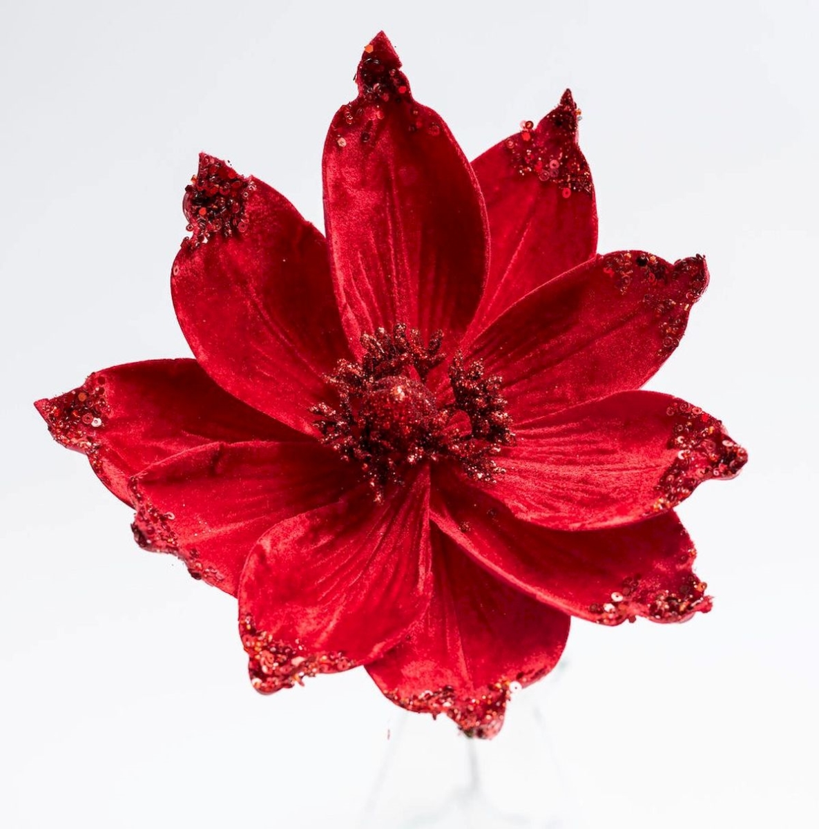 Valentina Red Magnolia Stem Artificial Flower