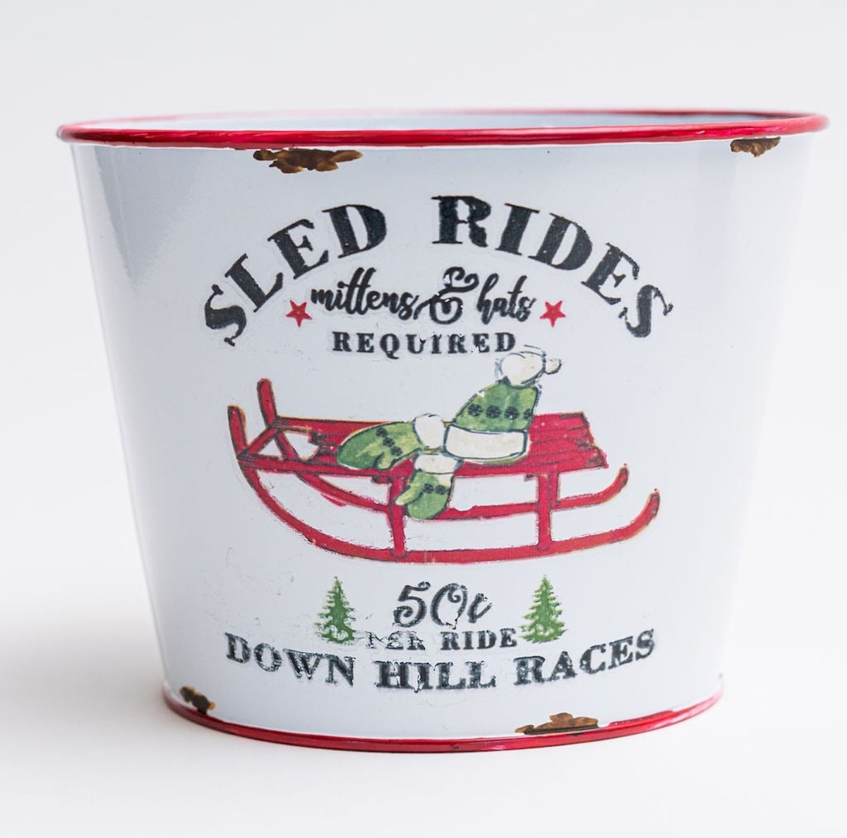 AI-GA3510-860 Sled Rides Down Hill Races Sled Pattern Planter