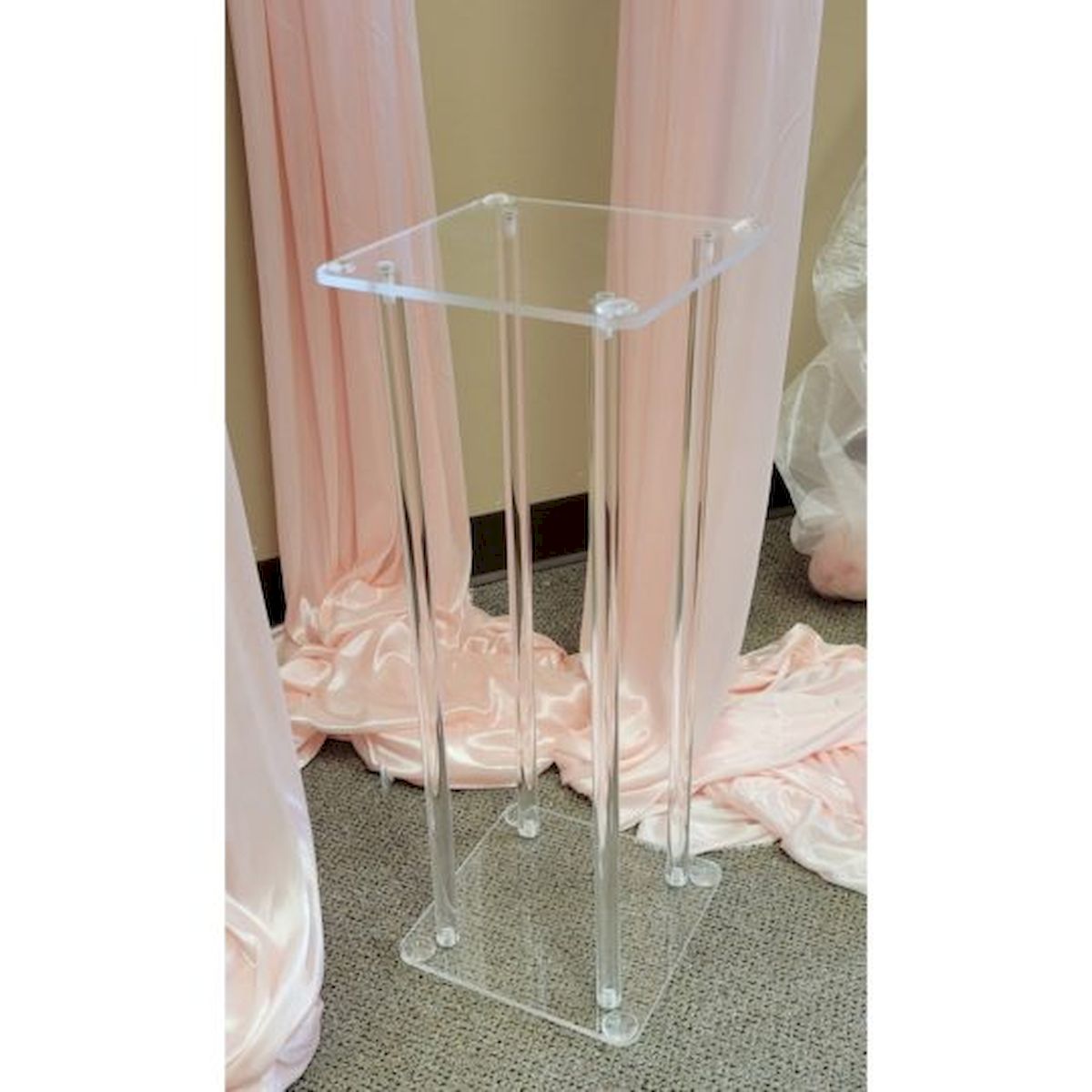 CM-GW499CL Clear Acrylic Plant Stand