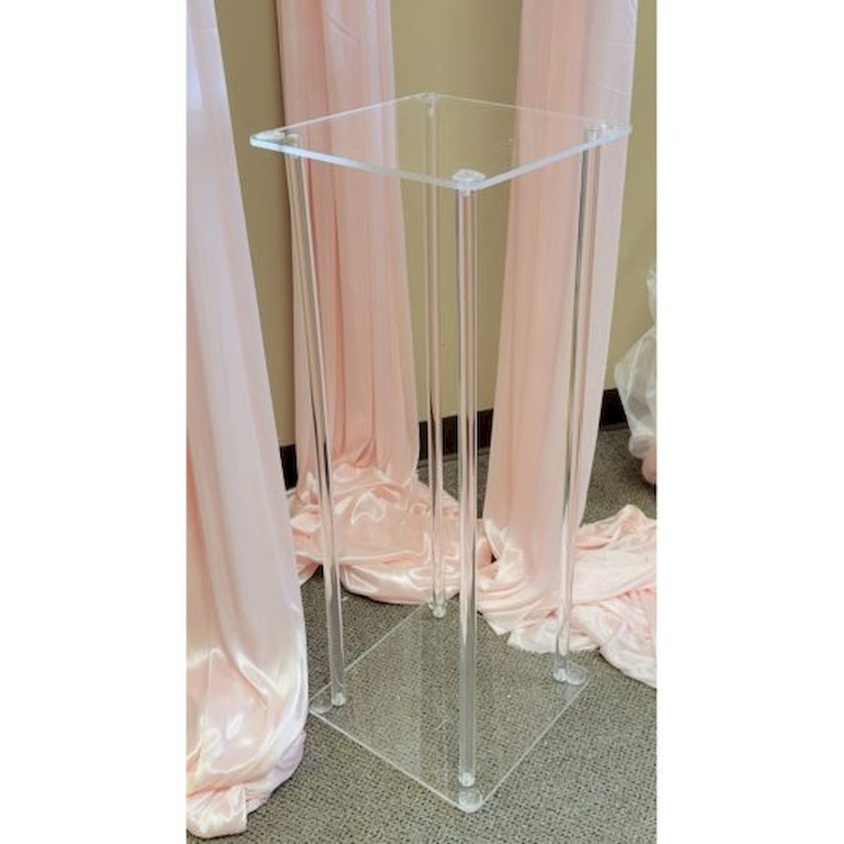 CM-GW500CL Clear Plant Stand