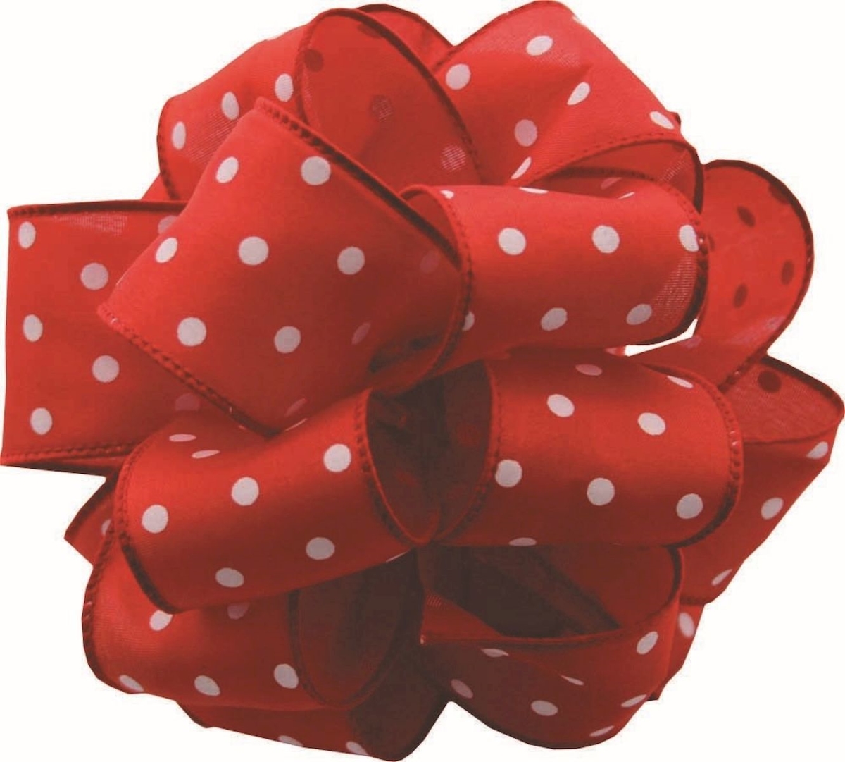 Picture of Mr. MJs Trading AI-168913 Wired Red with White Polka Dots Ribbon