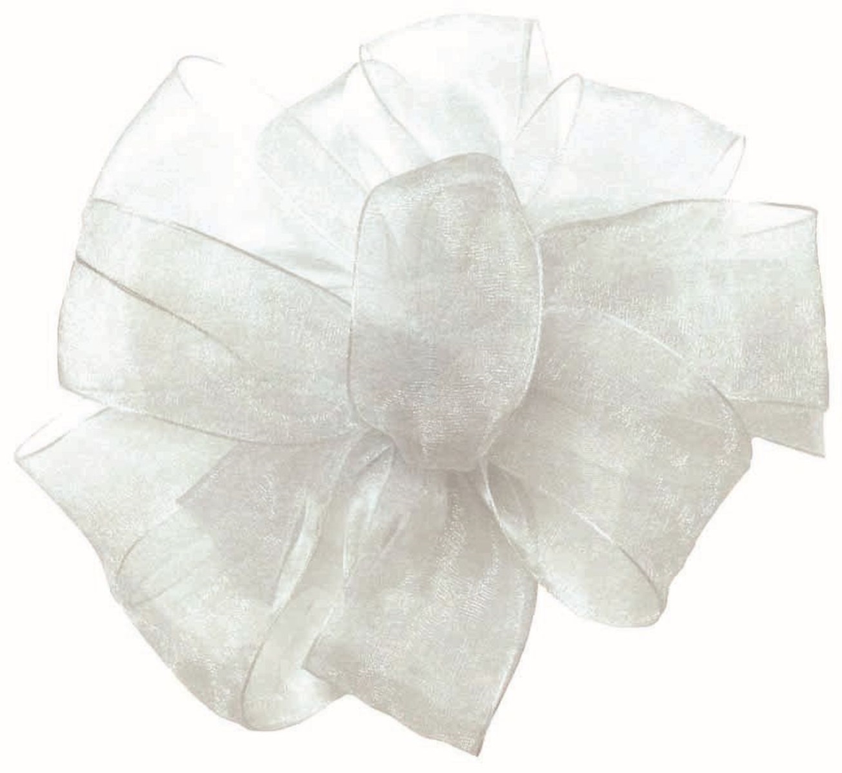 Picture of Mr. MJs Trading AI-189901 1.5 in. White Chiffon Ribbon