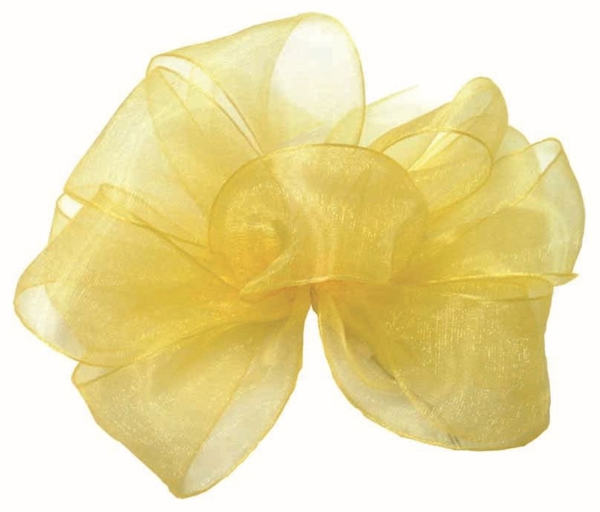 Picture of Mr. MJs Trading AI-189965 1.5 in. Yellow Chiffon Ribbon