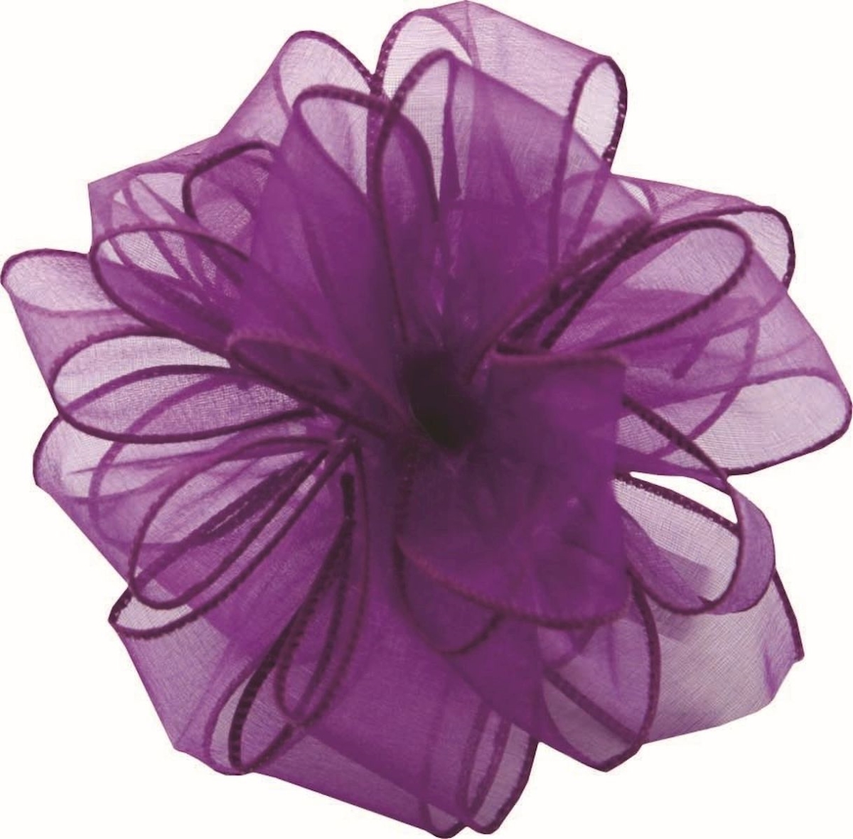Picture of Mr. MJs Trading AI-190909 Purple Spring Sheer Wired Ribbon