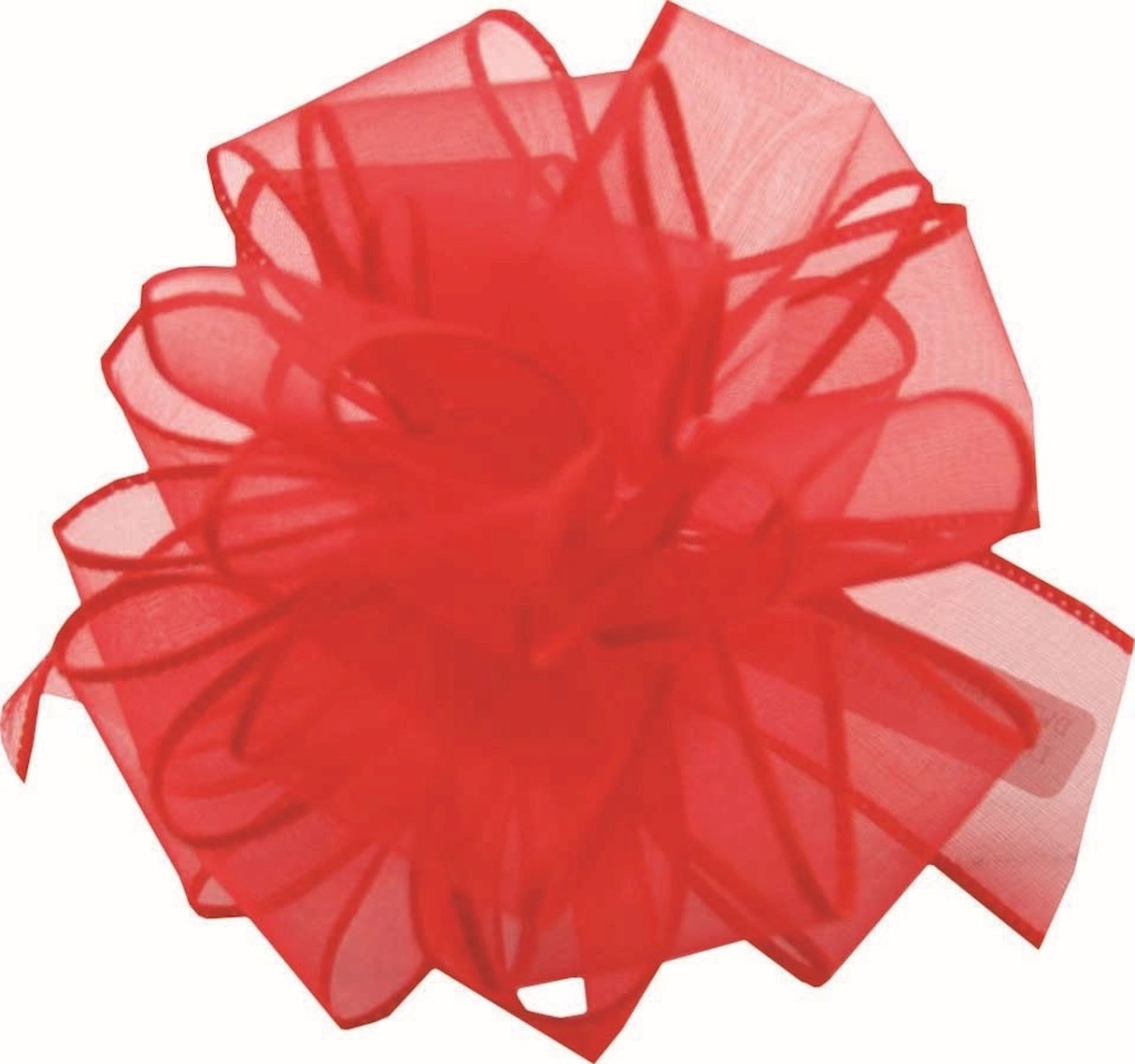 Picture of Mr. MJs Trading AI-190913 Red Spring Sheer Wired Ribbon