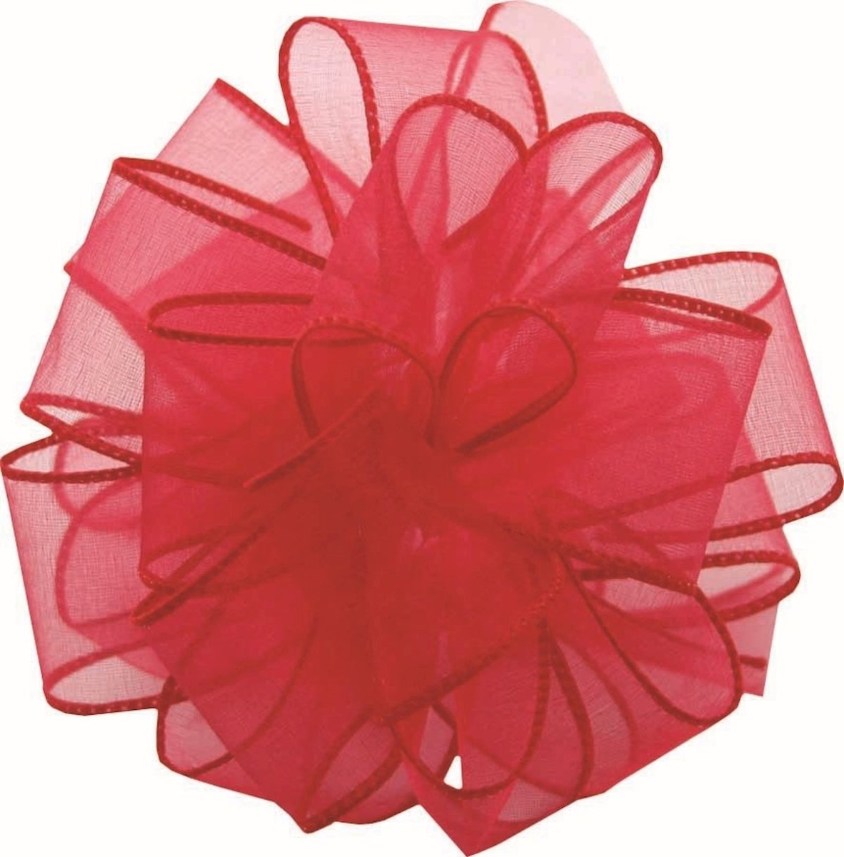 Picture of Mr. MJs Trading AI-190982 Madame Red Spring Sheer Wired Ribbon