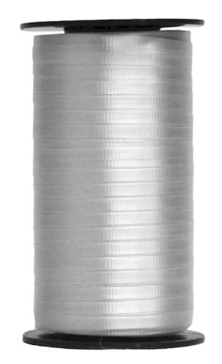 Picture of Mr. MJs Trading AI-20 0.19 in. x 500 Yards Silver Curling Ribbon