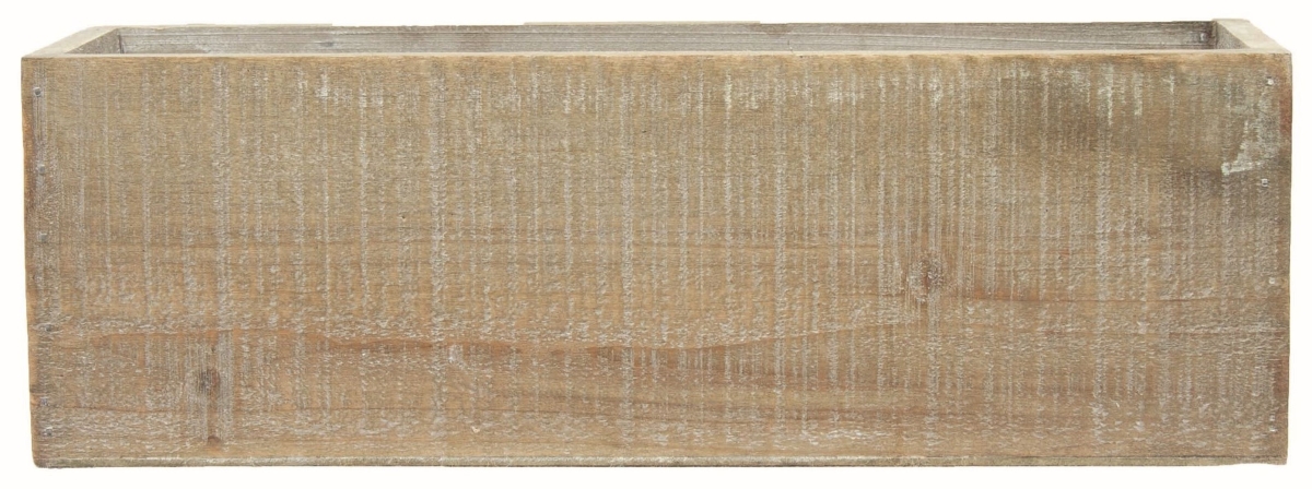 Brown Washed Wooden Crate