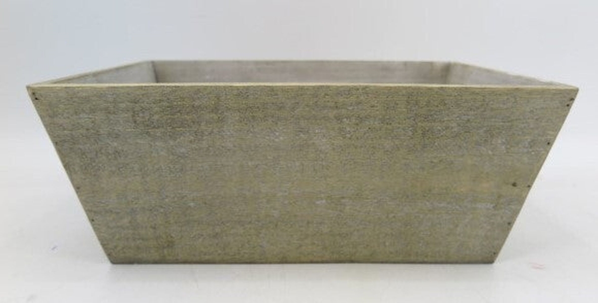 Brown Wooden Planter