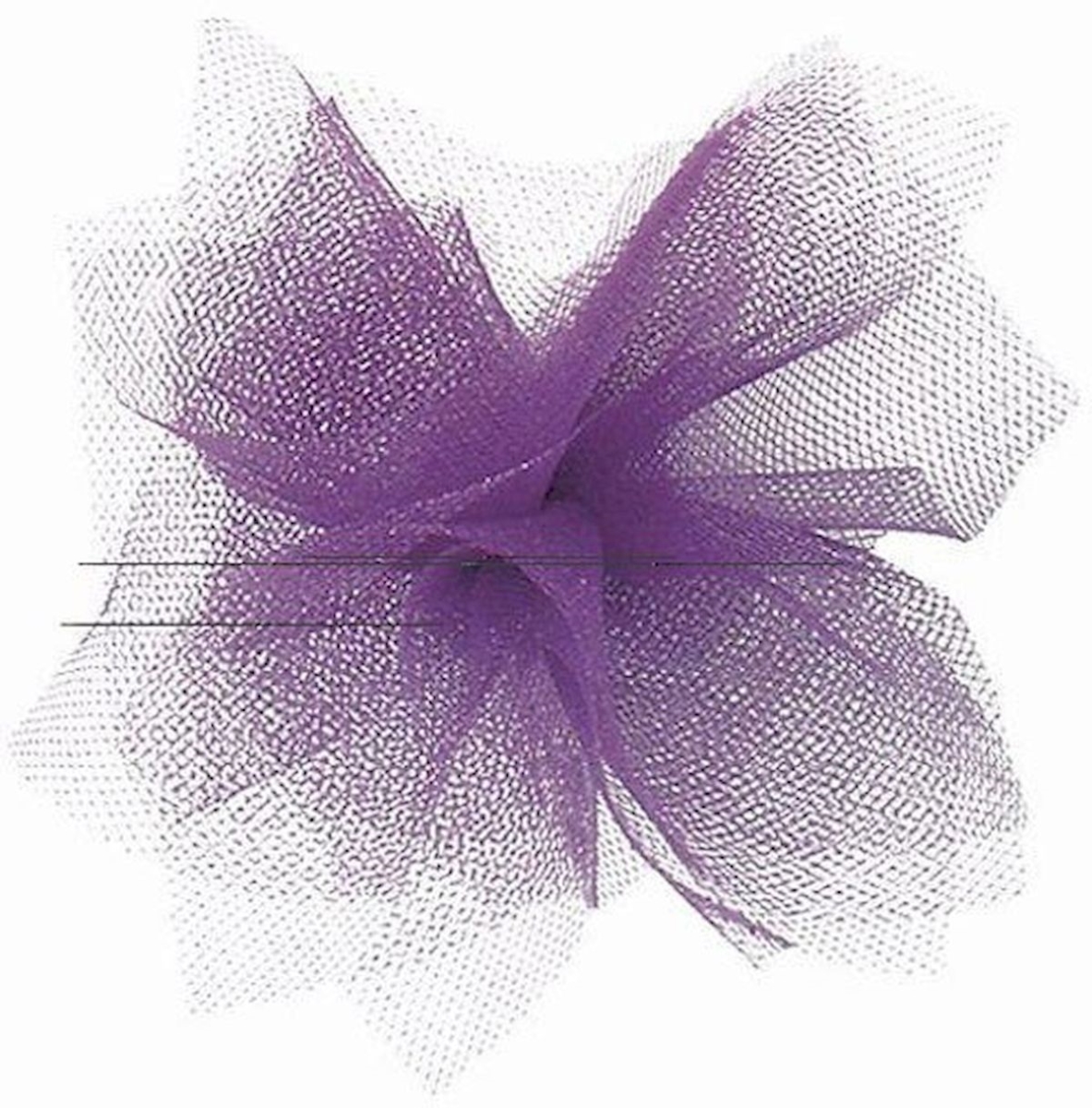 Purple Tulle Ribbon