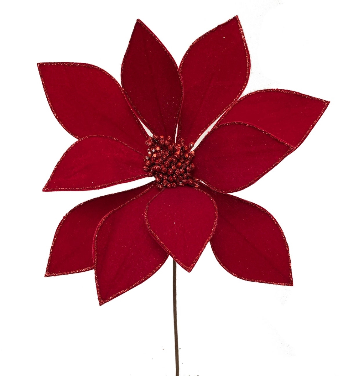 Valentina Poinsettia Stem Artificial Flower