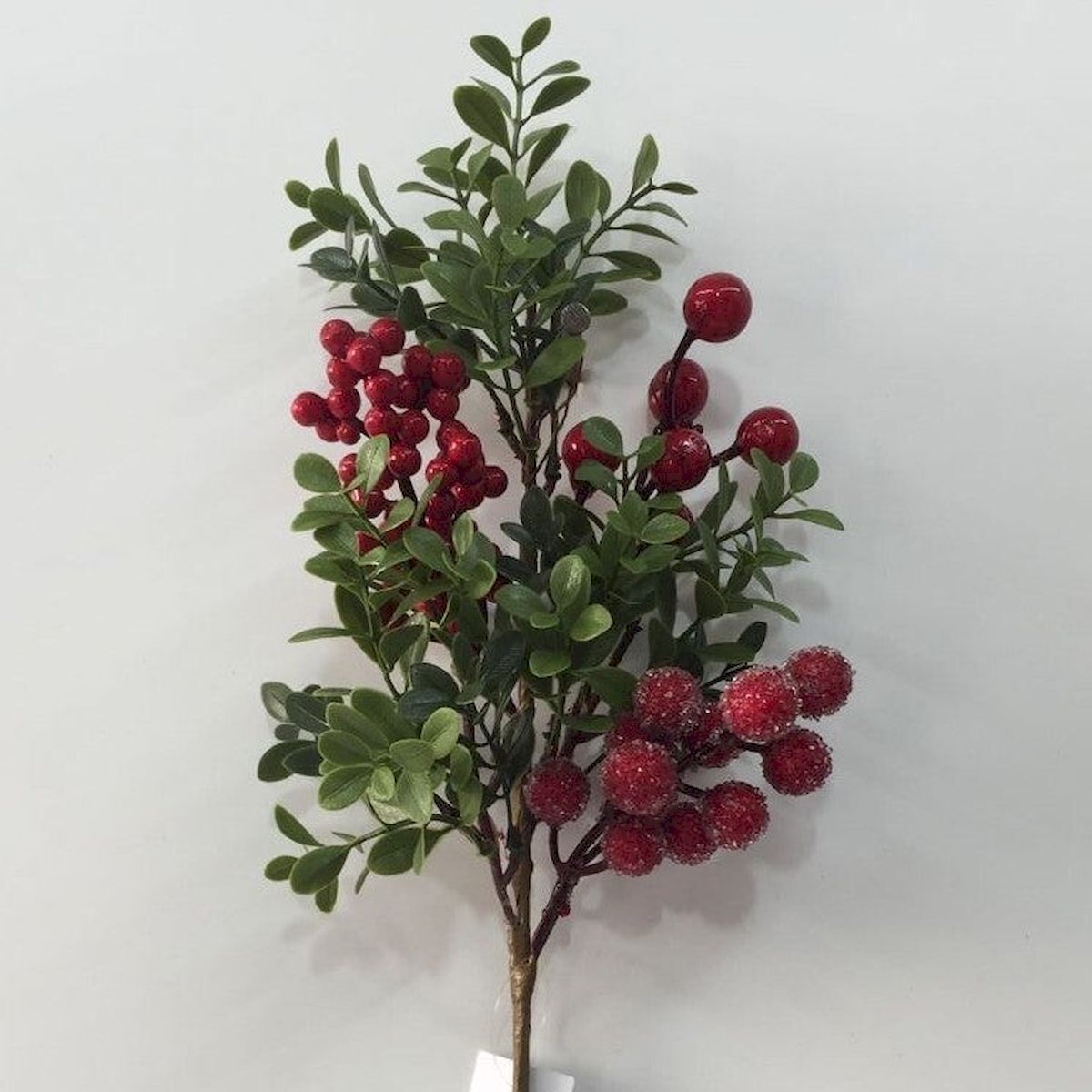 Red Berries & Greenery Pick Faux Plants & Trees