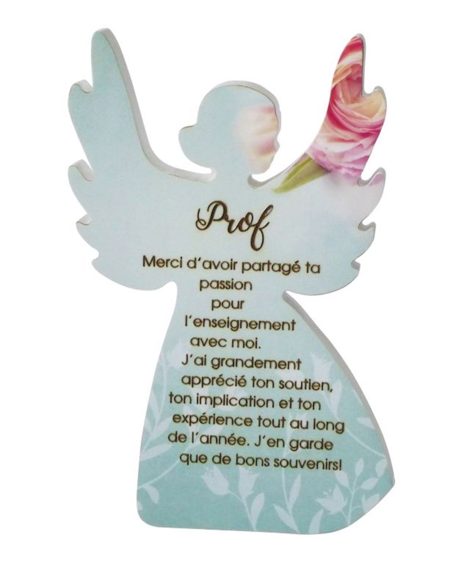 SC-FY302 Ange Avec Dits - Prof Plaque
