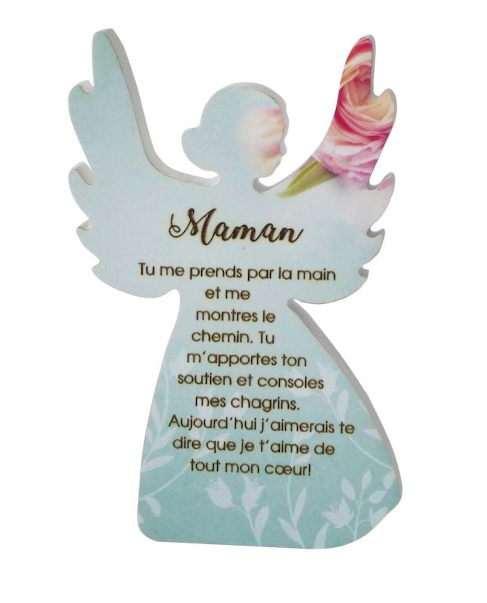 SC-FY311 Ange Avec Dits - Maman Plaque
