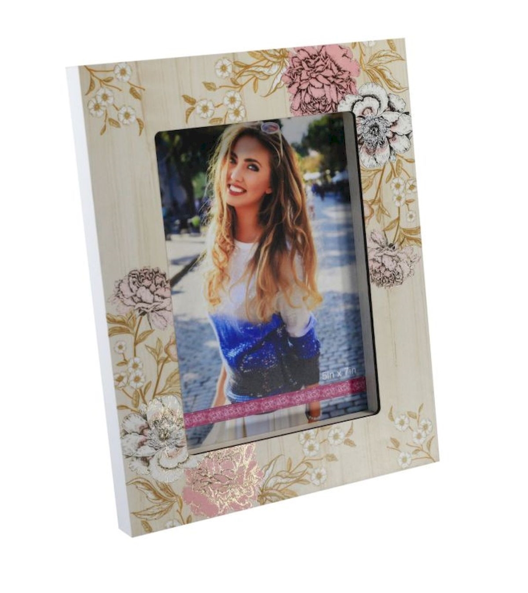 SC-TP656 Tickled Pink Floral Pattern Frame