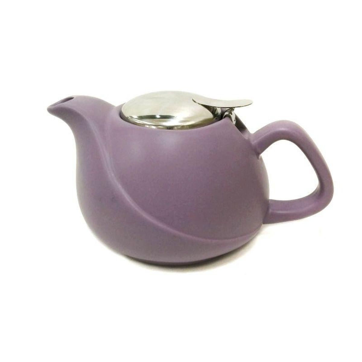 Picture of Mr. MJs Trading SC-CTP128-9P 900 ml Ripple Matte Purple Teapot