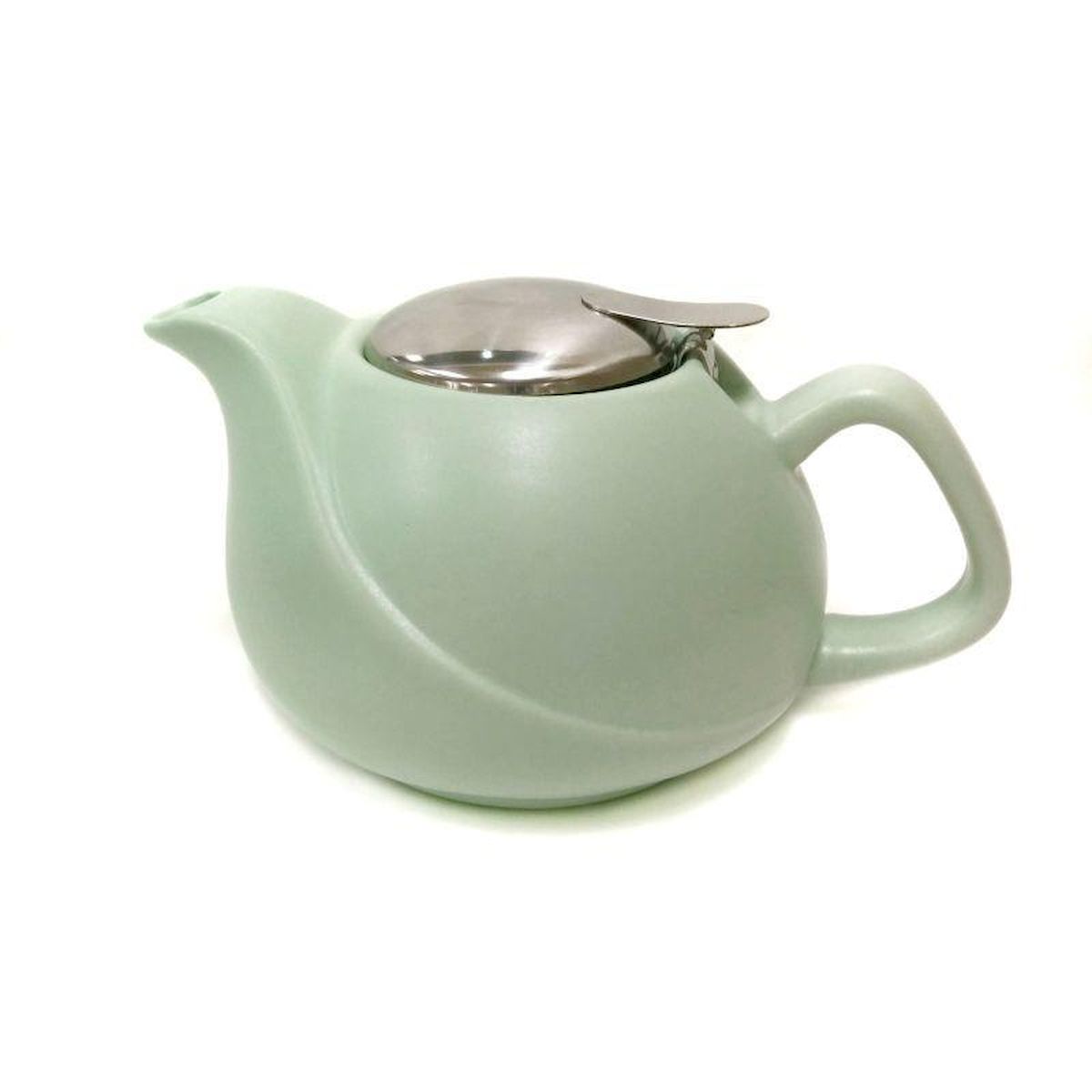 Picture of Mr. MJs Trading SC-CTP129-9G 900 ml Ripple Matte Green Teapot
