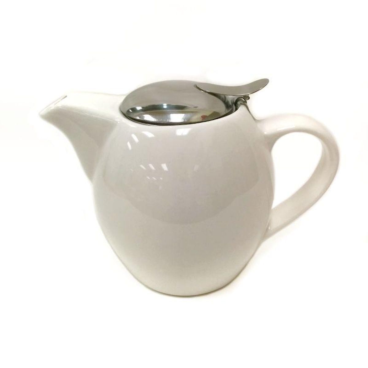Picture of Mr. MJs Trading SC-CTP743-5W 500 ml Pearl Glossy White Teapot