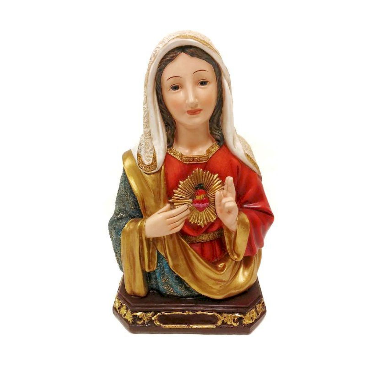 9 in. Immaculate Heart of Mary Figurine