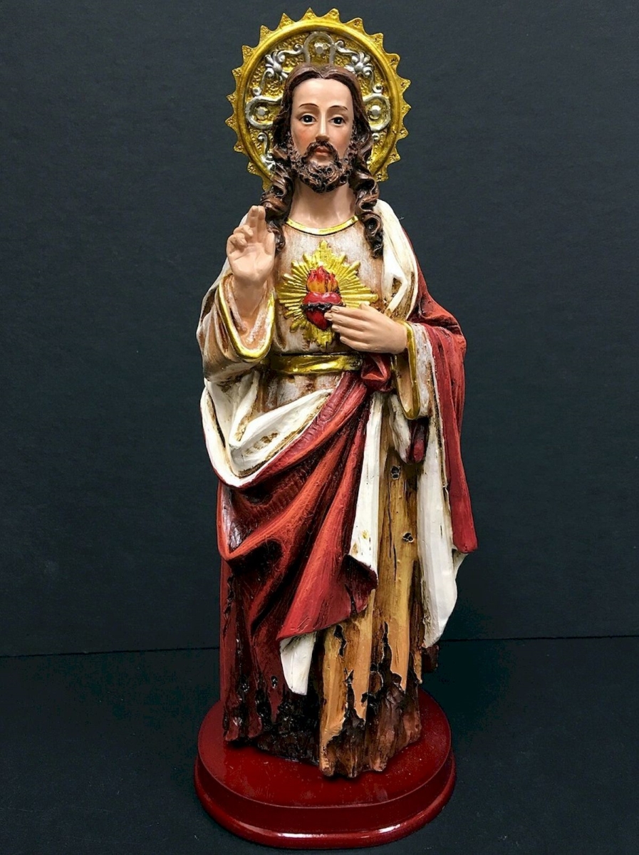 Marble Jesus Figurine
