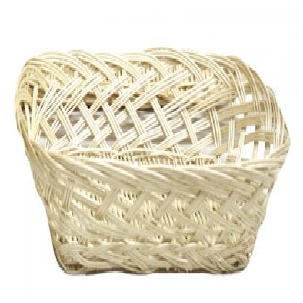 AI-5168-Q01 15 x 12 in. Open Weave Willow Basket, Beige
