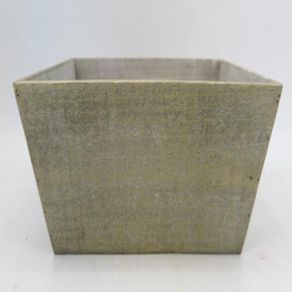 AI-2250RS-Q01 Natural Look Wooden Planter, Brown