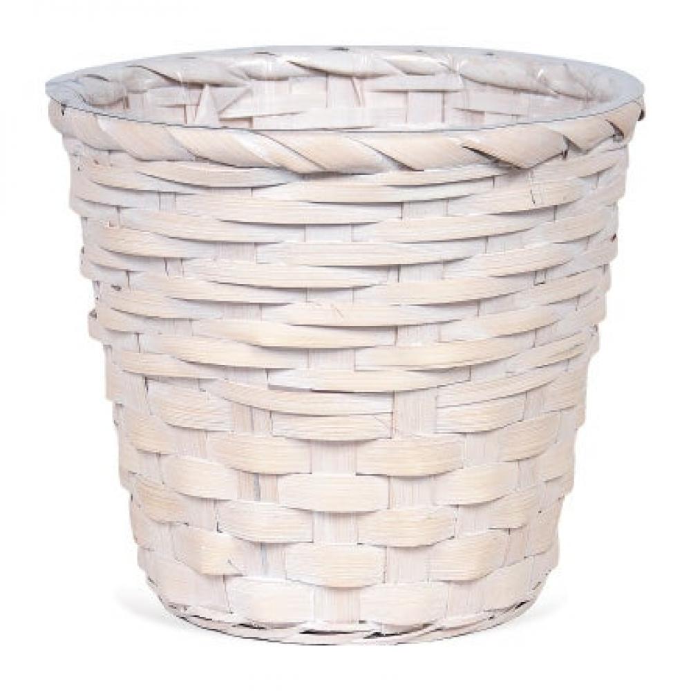 AI-3510WW-Q01 White Washed Wicker Basket